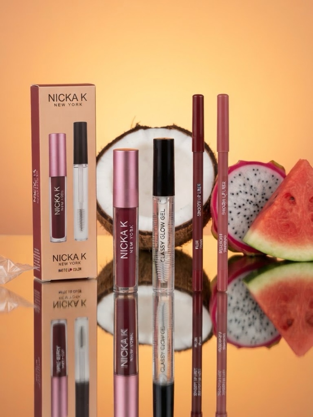 Nicka K Lip Set - Wine Berry & Plum Shades